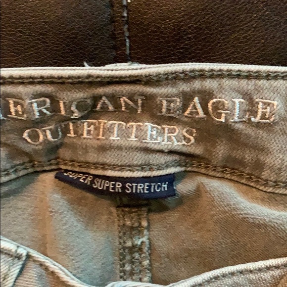 American eagle army green skinny jeans - Picture 2 of 4